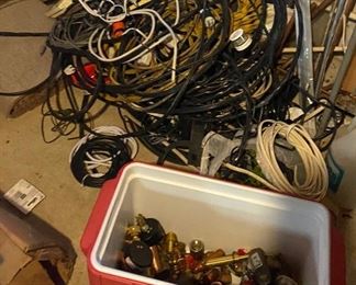 Assorted Wire and metal scrap