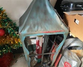Extra Large Vintage Outdoor Christmas Lantern