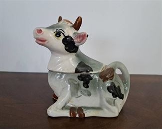 Dairy Cow Sugar Dish 5.5"