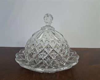 Fostoria AMERICAN Round Butter Dish 5 3/4"