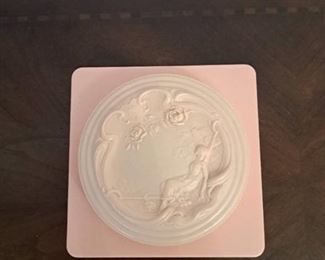 Vintage Vanity Powder Dish