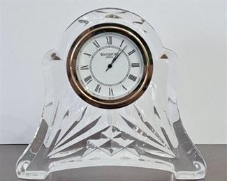 4" Waterford Crystal Clock