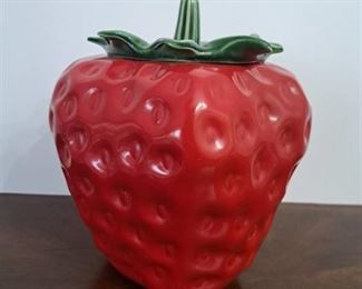 9" Strawberry McCoy Cookie Jar