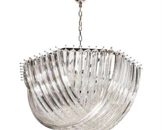 Murano Glass Chandelier by Venini
