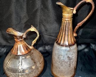 Patinated Bronze Peach Vessels