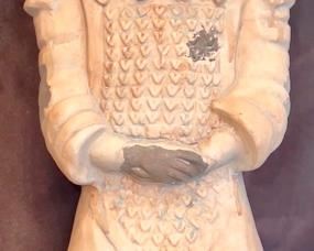 Chinese Qin Dynasty Terracotta Warrior from a Park Avenue NYC Flat