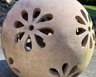 Filigreed Concrete Orb