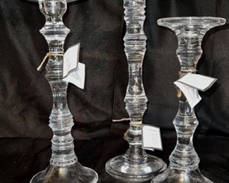 Williams Sonoma Triple Candlestick Holders