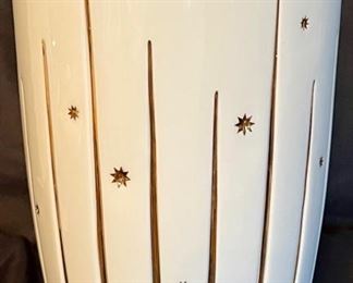 L'Objet Porcelain and Gilt Vase