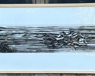 Gili Blacher Contemporary Black and White Artwork