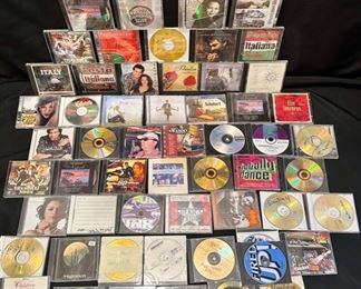 Part of a Massive CD/DVD library of Songs and Movies