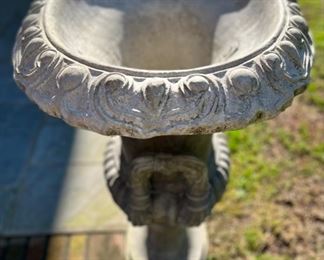 Campania International Andromeda XL Concrete Planter (there are TWO in this auction)