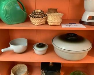 FIESTA WARE.   AND HEATH POTTERY.  VERY NICE 