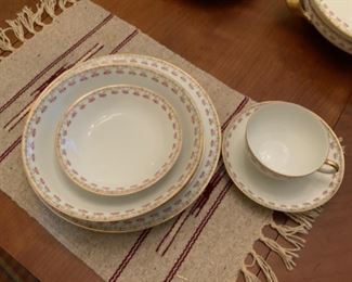 FINE CZECHOSLOVAKIA CHINA SET