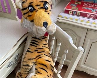 Vintage plush tiger 