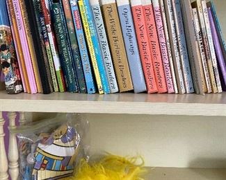 Vintage and modern children’s books 