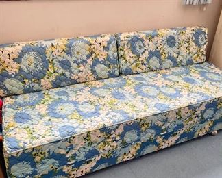 Vintage floral daybed 