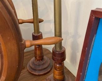 Vintage serving items and decor 