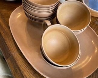 Vintage melamine dish sets