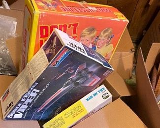 Vintage games and toys 