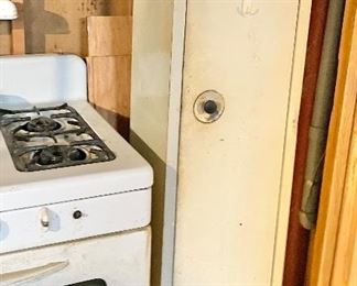 Vintage metal locker 