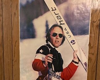 Vintage ski poster 