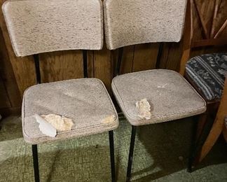 Vintage mid century chairs