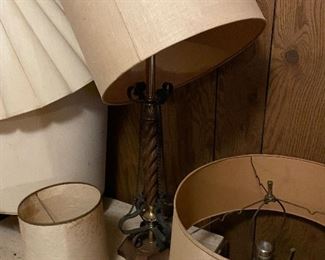 Vintage MCM lamps 