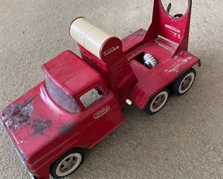 Vintage Tonka Truck cement mixer 1960s #120 missing barrel 