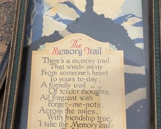 Antique framed prints 