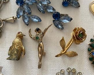 Vintage costume jewelry