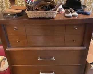 Tallboy mid century dresser 