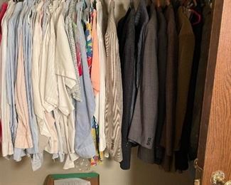 Men's clothing (vintage and modern)