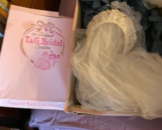 Vintage wedding veil