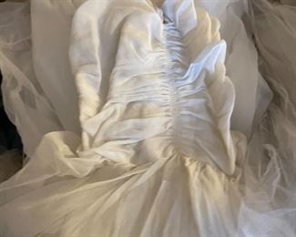 Vintage wedding gown