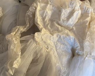Vintage wedding gown