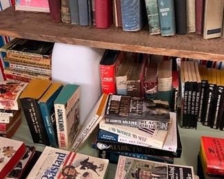 Large selection of vintage books 