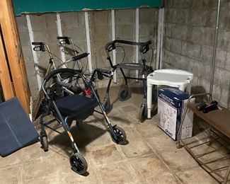 Mobility accessories, walkers, etc 