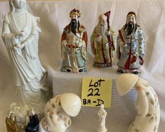 Japanese Men Statues