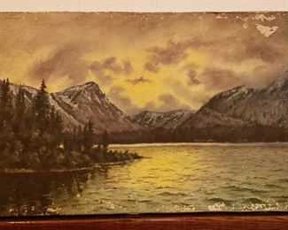 "Tahoe" Small Orig. OIl Painting