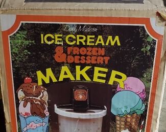 1960's Ice Cream Maker Never Used