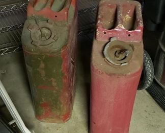 Two Vintage Jerry Cans