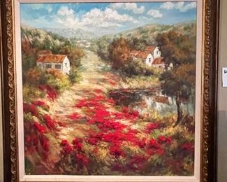 Ghambaro oil painting