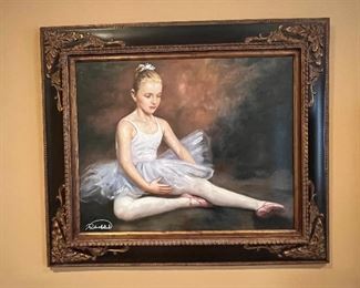 Delano Holland oil painting