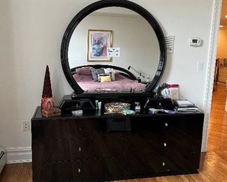 Art Deco style dresser/mirror