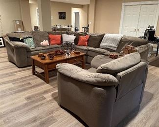 sectional reclining sofa