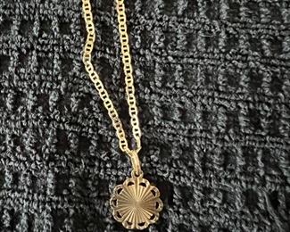 GOLD NECKLACE 14K