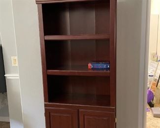 4 matching book cases