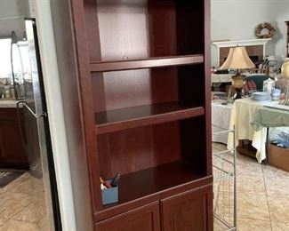 4 matching book cases
