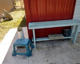 Wood bench  3 of them